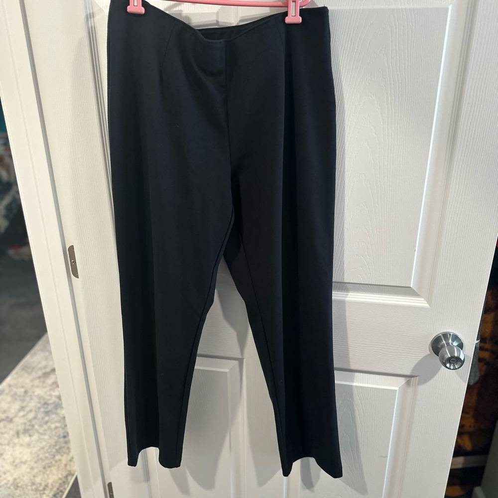 Chico's Additions Black Trousers